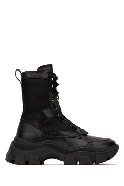 men black prada boots|prada black chunky combat boots.